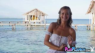 Beautiful Blonde Milf Olivia Preston Strips And Poses Naked.