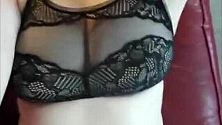 Dildo Sucking and Cock Control Sexting Session with Glasses and Toys