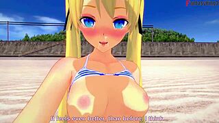 Marie Rose Bikini Fucking on the Beach!