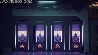 Watch her squirt in Mass Effect!