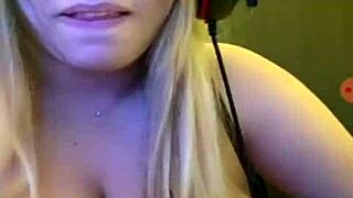 Beautiful Big-Titted Woman Bent Over in Doggystyle Position