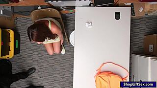 Davina Davis gets boned by the officer for shoplifting!