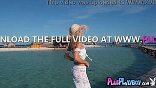 Beautiful Blonde Milf Olivia Preston Strips And Poses Naked.