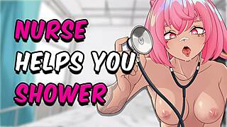 Hentai Anime Nurse Cock Washing