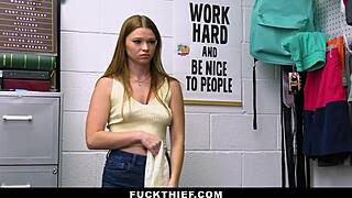 i'm the security cop interrogating the teen in the backroom