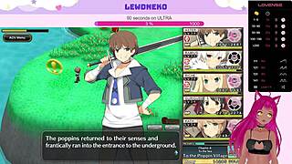 Vtuber Lewdneko Dives into Huge Anime Tits Game Evenicle Part 18