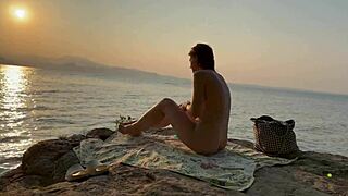 Hey, I asked a stranger for sunscreen on a nudist beach!