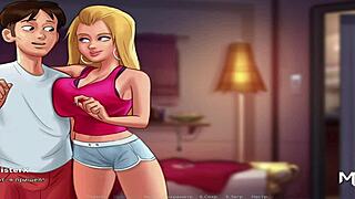 Sultry animation in Summertime Saga - come and fuck me e3/9