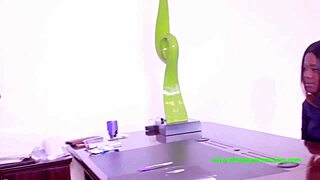 does my secretary fuck me hard? 😈 office gangbang with licking