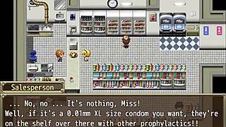 Farah gets trapped on roof, cute blonde in hentai with big tits and ass sucking fetish