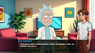 Portal parody hentai game with cute sister squirting