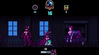 Haunted hump house with monster cocks in intense gameplay