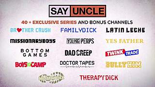 Hot twink submits in anal ritual to join brotherhood