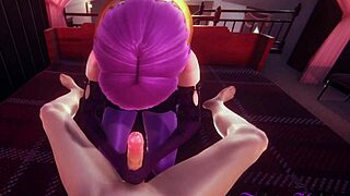 wanna see lol kda evelyn get creampied in cosplay?