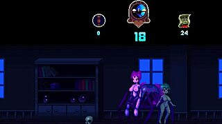 Haunted hump house with monster cocks in intense gameplay