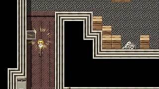 Farah gets trapped on roof, cute blonde in hentai with big tits and ass sucking fetish