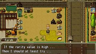 Farah gets trapped on roof, cute blonde in hentai with big tits and ass sucking fetish