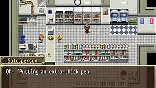 Farah gets trapped on roof, cute blonde in hentai with big tits and ass sucking fetish