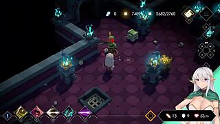 In escape dungeon 2, the character gets forced into marriage with a giant man and creampied after deflowering.