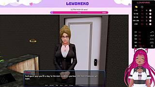 Vtuber Lewdneko Plays Harem Hotel BDSM Slave Maid Part 1