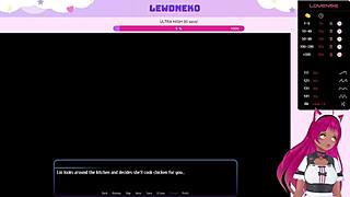 Vtuber Lewdneko Plays Harem Hotel BDSM Slave Maid Part 1