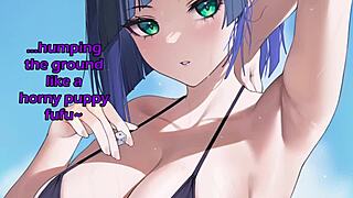 Yelan Guides Edging Hentai Jerk Off Instructions