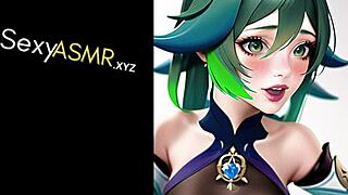 anime baddie moans in cosplay asmr