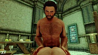 Three Men Engage In Bareback Anal Fucking Indoors