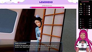 Vtuber Lewdneko Plays Harem Hotel BDSM Slave Maid Part 1