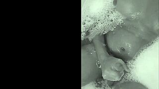 Are you playing in the bathtub with cum?