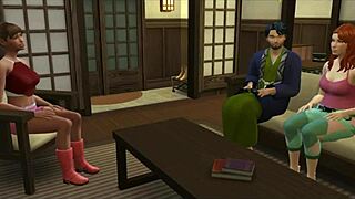 Monte komorebi part 1 in 3d cartoon