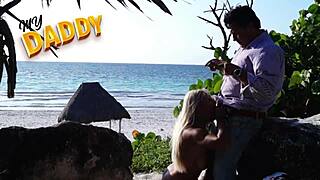 Fucking My Friend's Girlfriend On The Beach With Big Cock