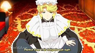 i'm obsessed with this busty blonde maid in wild cartoon action