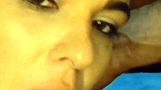 She asks, Want me to suck your cock like this?