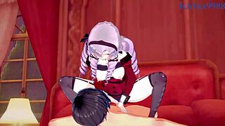 hyakumantenbara salome intense hentai sex