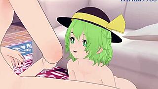 Koishi komeiji and nitori kawashiro intense sex - touhou project hentai 😍