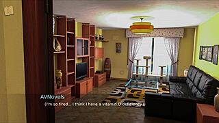 Summers gone 4 with redhead big tits in 3d boobs action!