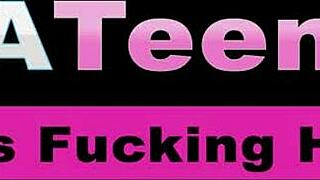 Petite Kenzie Reeves gets drilled in doggystyle and cowgirl