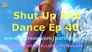 Shut up and dance episode 40 with brunette in game