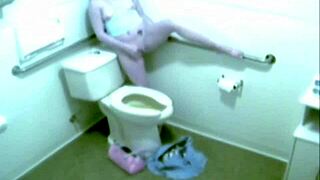 Feeling So Naughty Spying on Teen Blonde Bath Solo