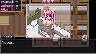 Noelle's Big Tits Bounce In Hentai Blowjob!