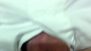 The milf enjoys her pussy being licked orally.