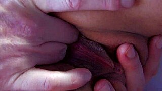 Big Tit Babe Fucked in Pussy and Ass at Beach