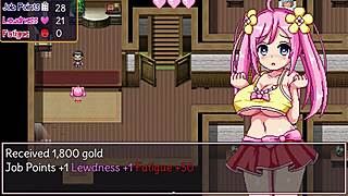 Noelle's Big Tits Bounce In Hentai Blowjob!