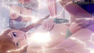 Frozen Hmv Compilation With Cursed Anime Clips For Fans