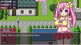 Noelle's Big Tits Bounce In Hentai Blowjob!