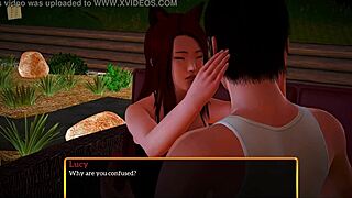 i'm in my new family 394 and the teen with big tits is so weird