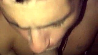 Swallowing the big thick cock whole