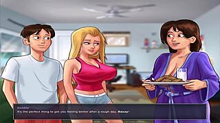 i'm playing summer time saga uncensored part 29 and getting into some hot dating scenes