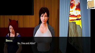 Exploring my new family in this 3d anime adventure